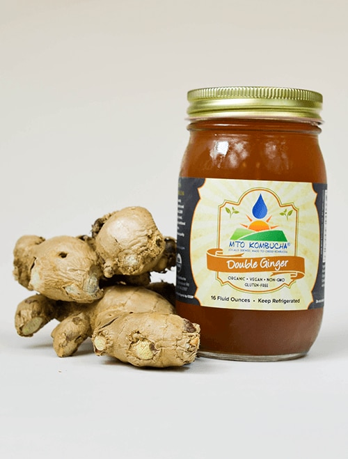 Order MTO Kombucha Double Ginger food online from Drnk Coffee + Tea store, Sterling on bringmethat.com