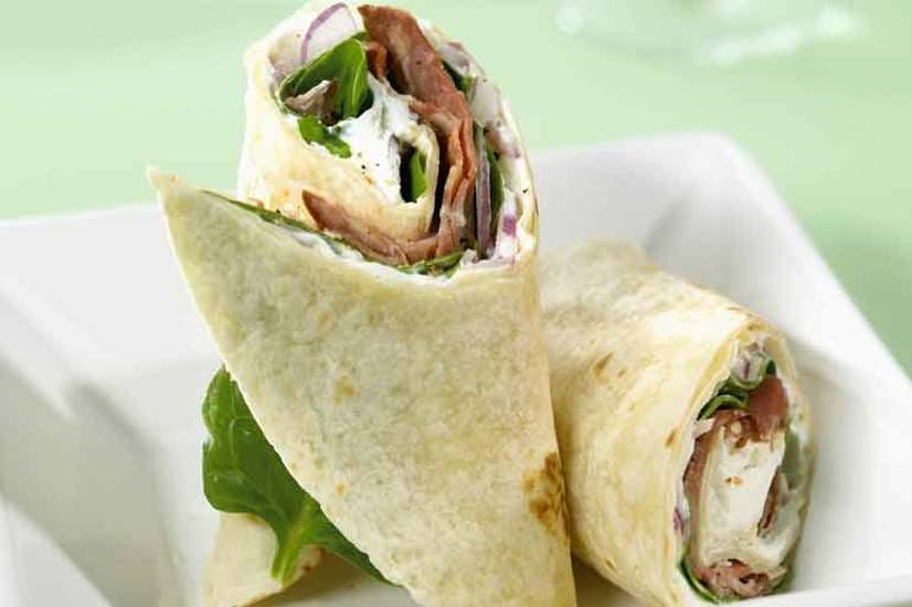 Order Roast Beef Wrap - Wrap food online from Boston House of Pizza store, Brookline on bringmethat.com