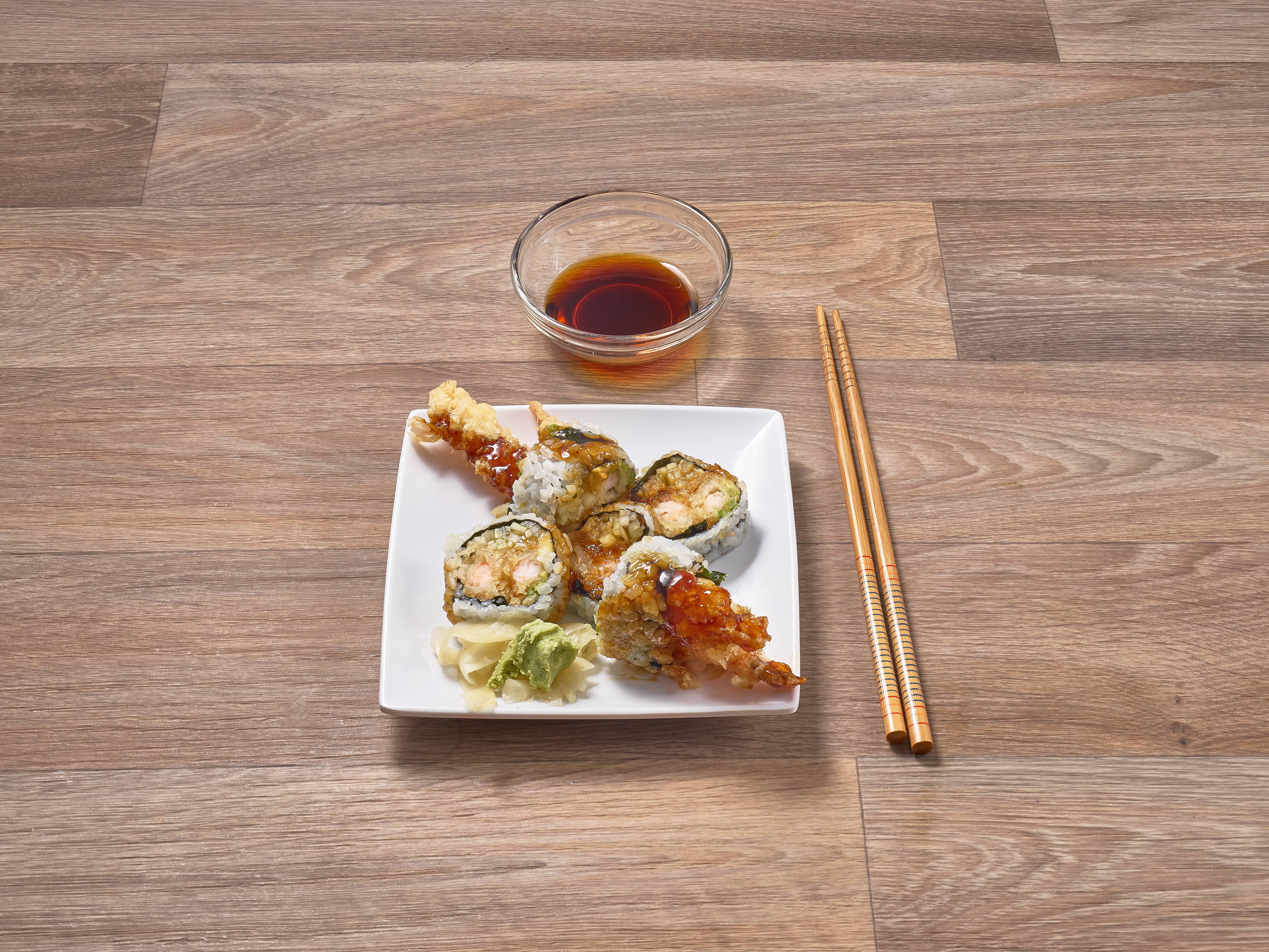 Order Shrimp Tempura Roll food online from Taiko Sushi store, Springfield on bringmethat.com