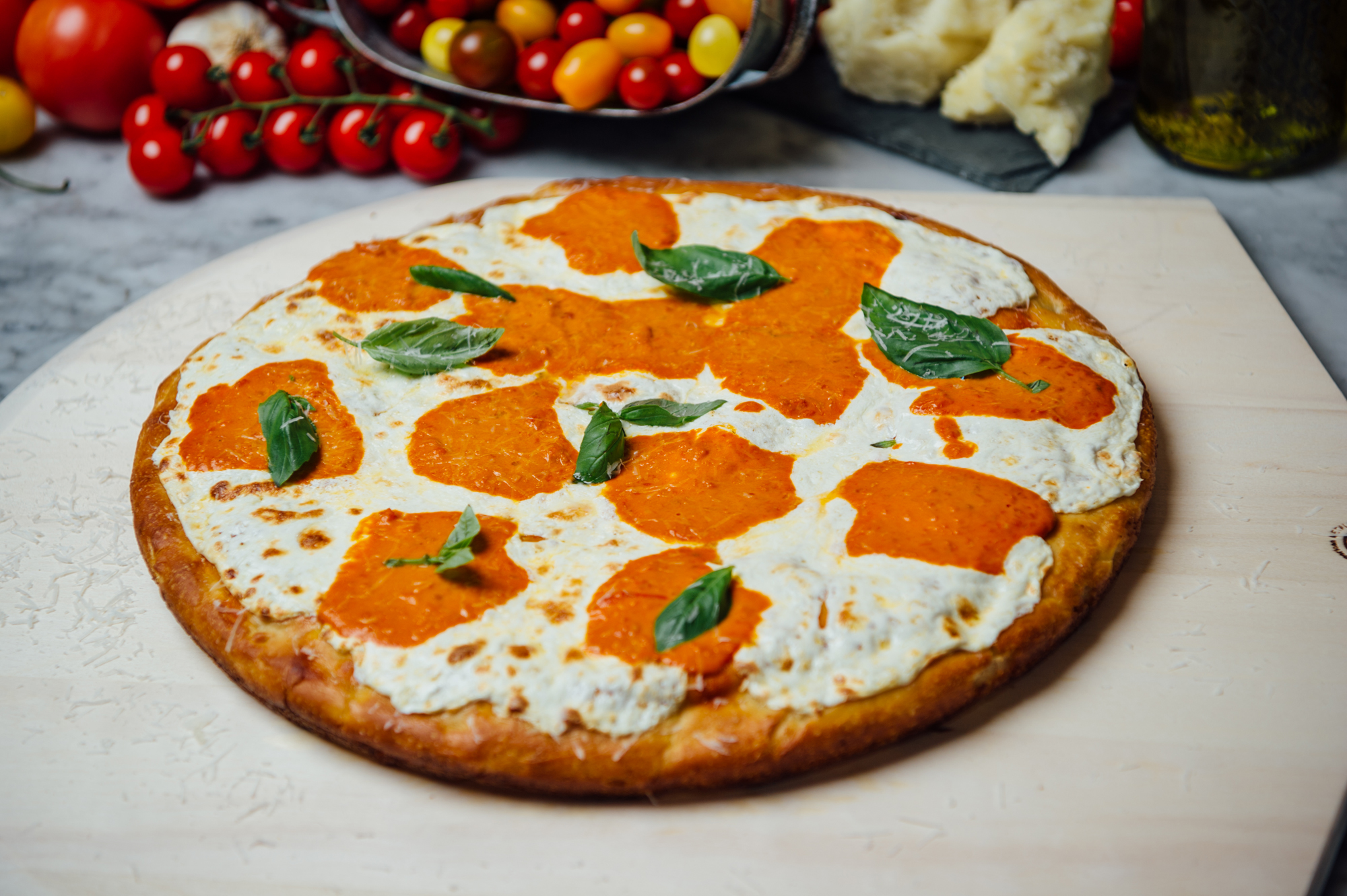 Order Vodka Pizza food online from Rustic Pizza and Pasteria store, staten island on bringmethat.com