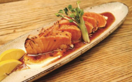 Order Salmon Tataki food online from Ijo Izakaya store, Berkeley on bringmethat.com