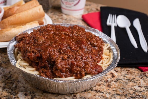 Order Spaghetti & Meat Sauce food online from Jumpin J store, Florence on bringmethat.com