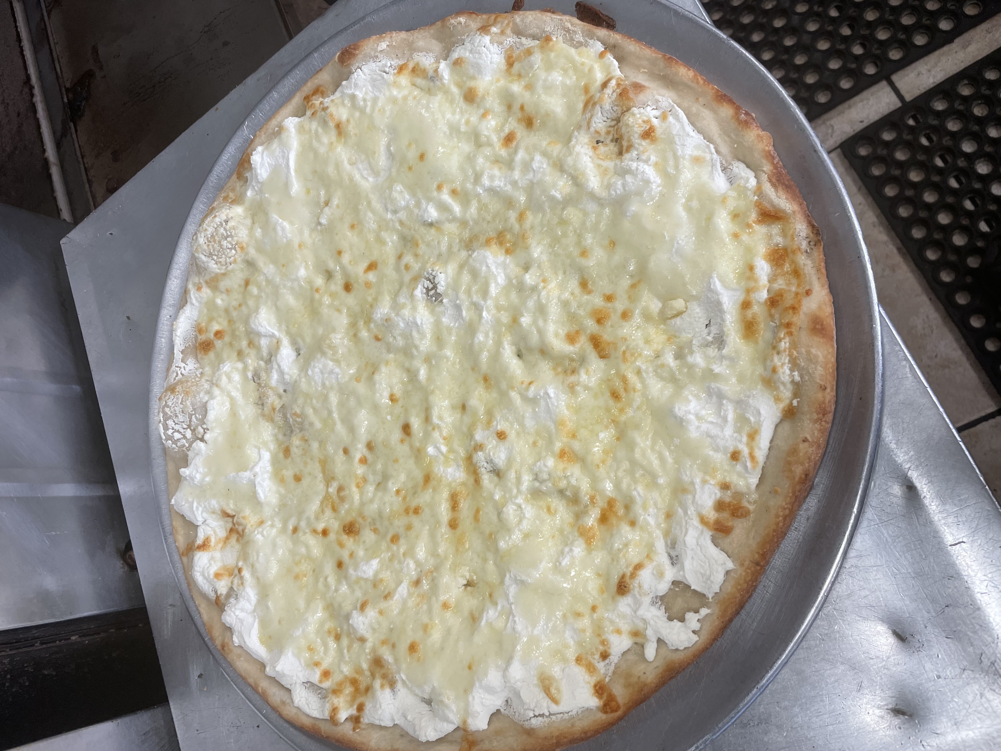 Order White Pizza Pie food online from La Regina Pizza store, Lynbrook on bringmethat.com