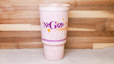 Order Strawberry Peach Smoothie food online from Nrgize store, Bridgeville on bringmethat.com