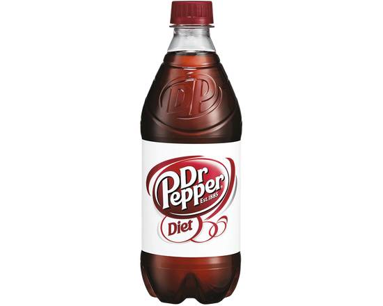 Order Diet Dr Pepper 20oz food online from Chevron Extramile store, Santa Monica on bringmethat.com