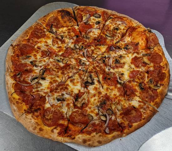 Order XL CYO Pizza food online from Magpies Gourmet Pizza store, Tucson on bringmethat.com