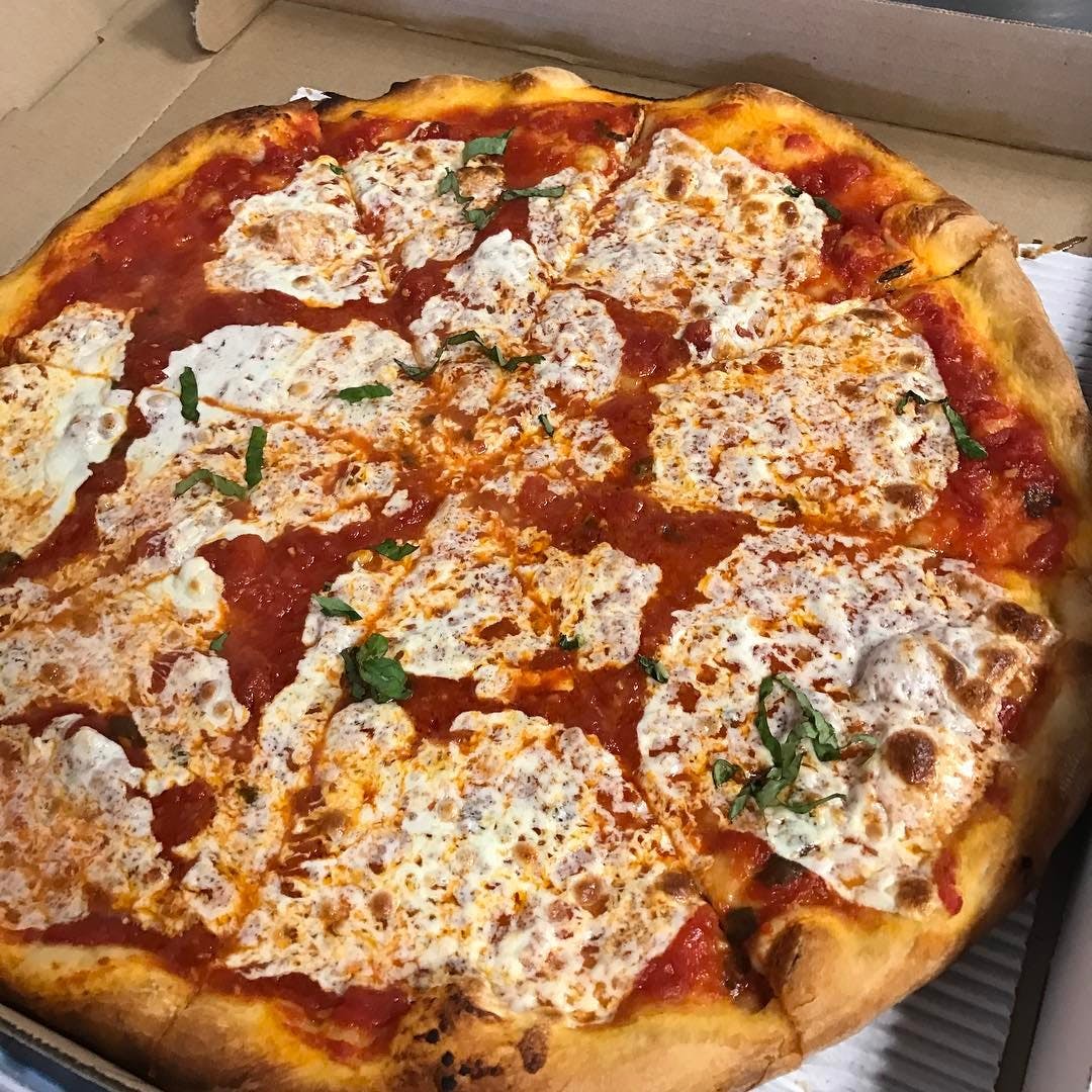 Order Margherita Pizza - Small 14'' food online from Zio's Pizza store, Allentown on bringmethat.com