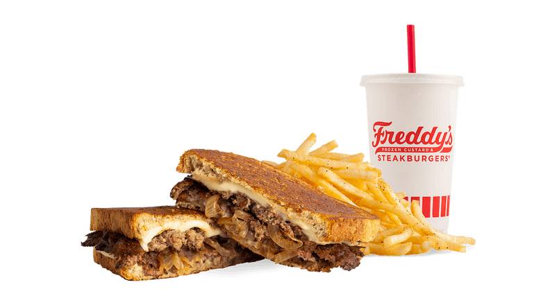 Order #4 Freddy's Original Patty Melt Combo food online from Freddy Frozen Custard And Steakburgers store, Colorado Springs on bringmethat.com