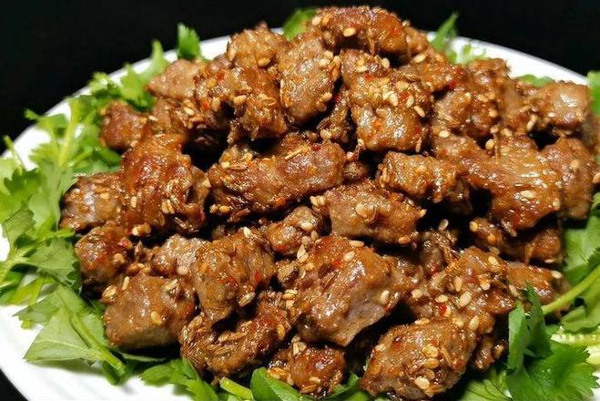 Order 36. Cumin Beef 孜然牛肉 food online from Orient Yang store, Corvallis on bringmethat.com