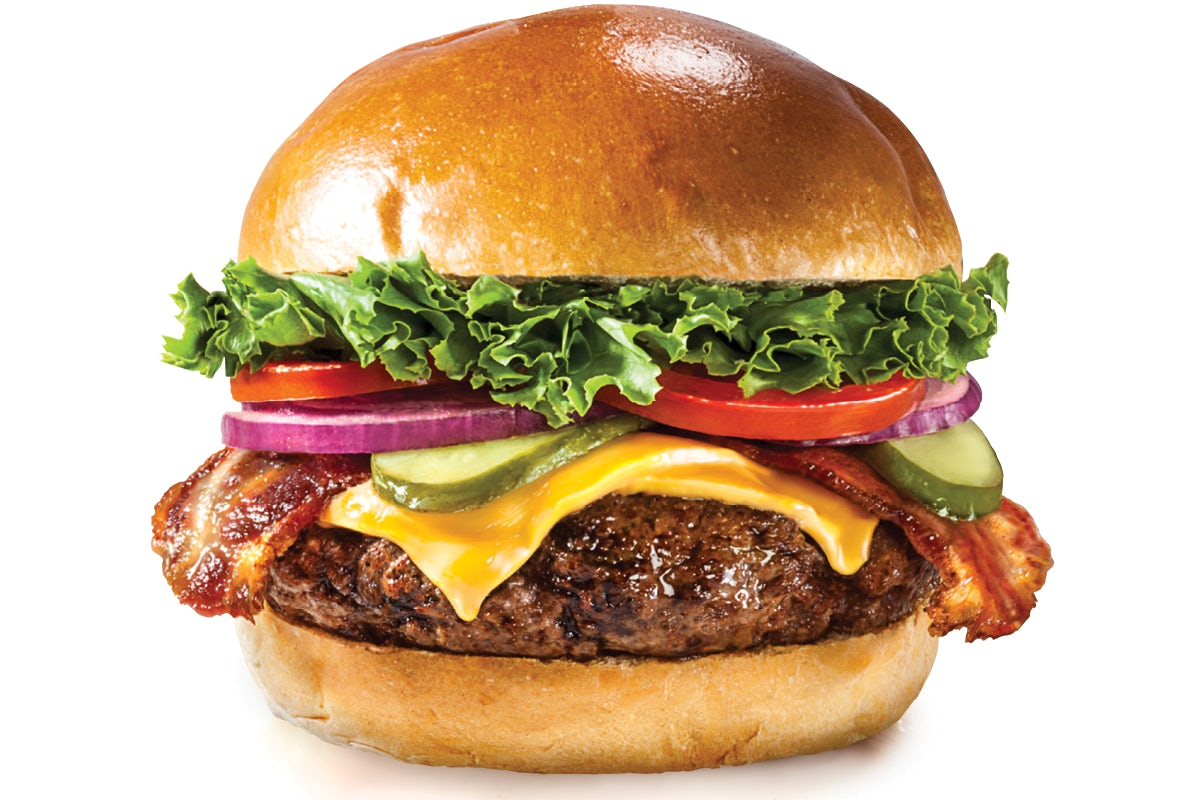 Order Black Angus Cheeseburger food online from Arooga's Grille House and Sports Bar store, Warwick on bringmethat.com