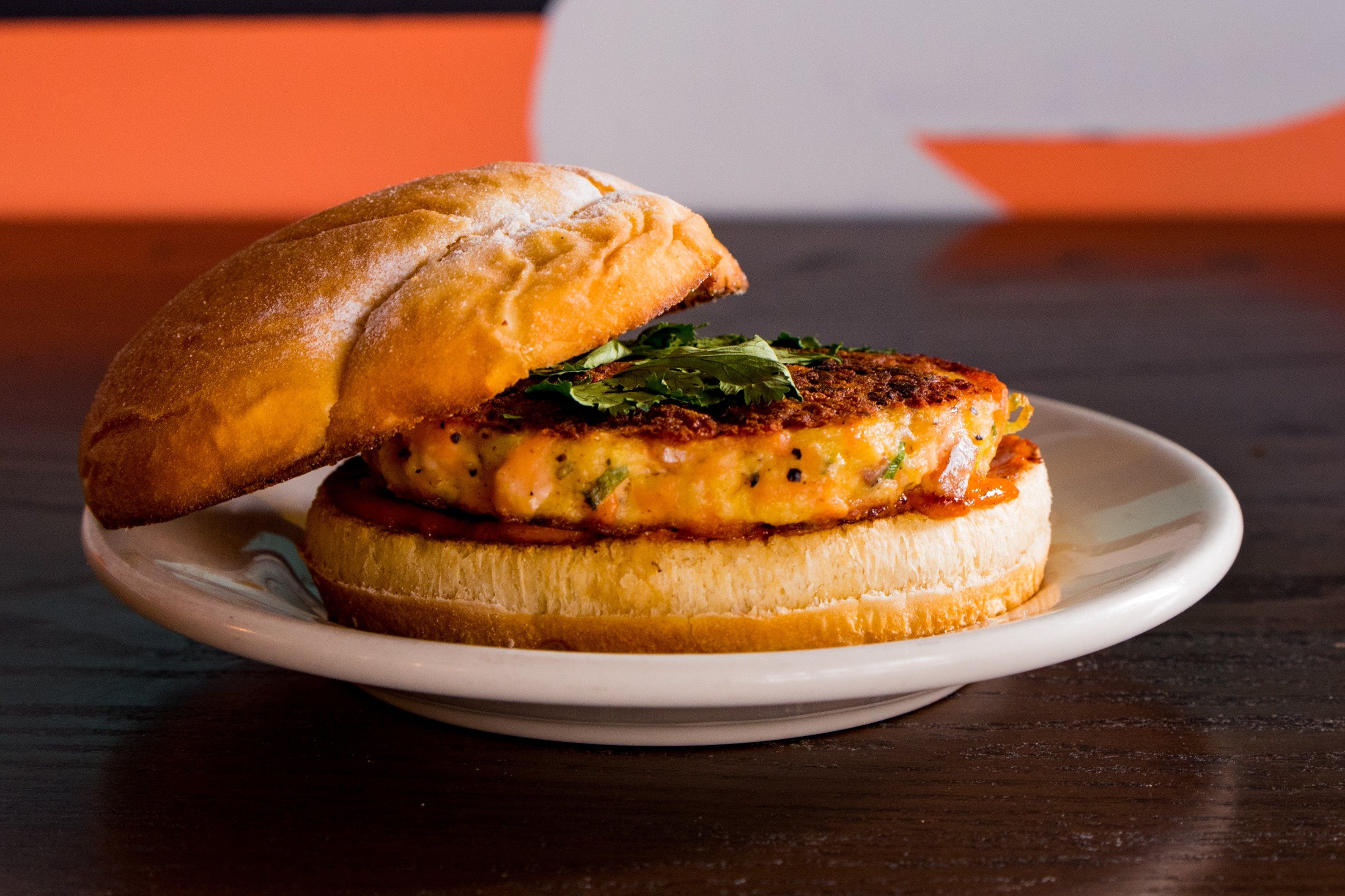 Order #13 Salmon food online from DMK Burger Bar store, Chicago on bringmethat.com