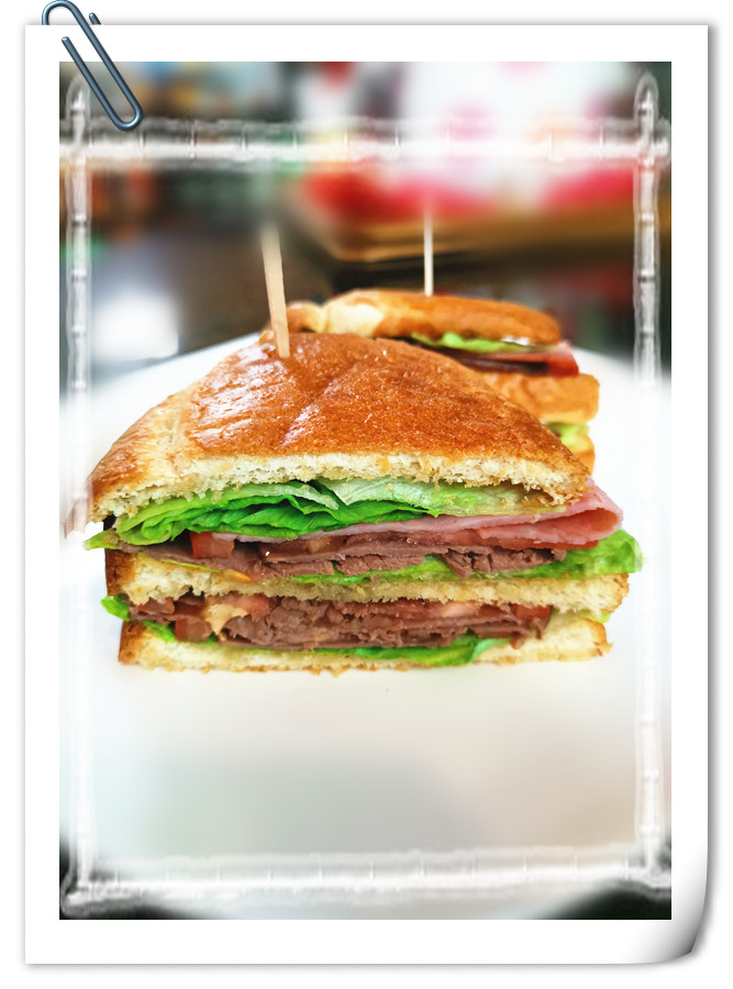 Order Roast Beef Sandwich food online from Sunshine Ice store, Weehawken on bringmethat.com