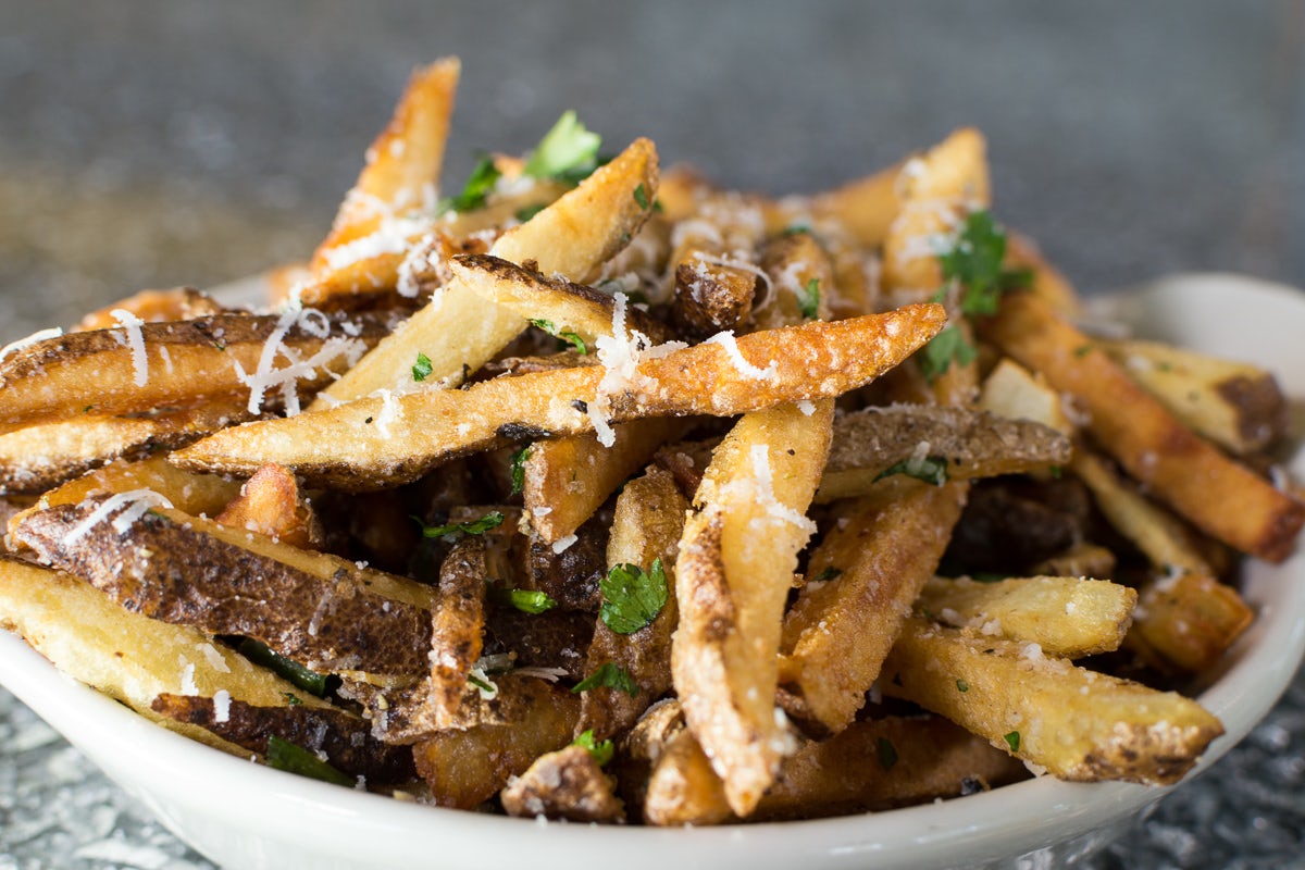 Order Truffle Parmesan Fries food online from Bad Daddy Burger Bar store, Raleigh on bringmethat.com