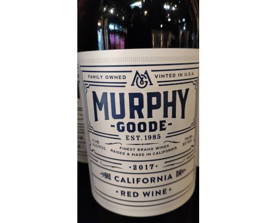 Order Murphy Goode Red Blend (2016), 6oz glass wine (13.5% ABV) food online from Big Sky Cafe store, San Luis Obispo on bringmethat.com