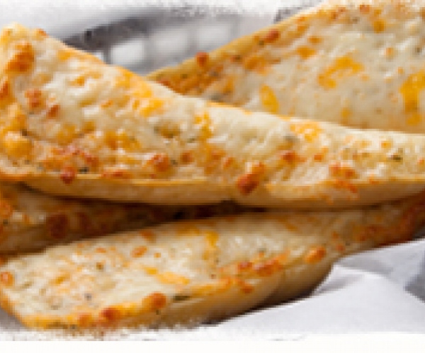 Order Garlic Bread with Cheese food online from Round Table Pizza store, Fremont on bringmethat.com