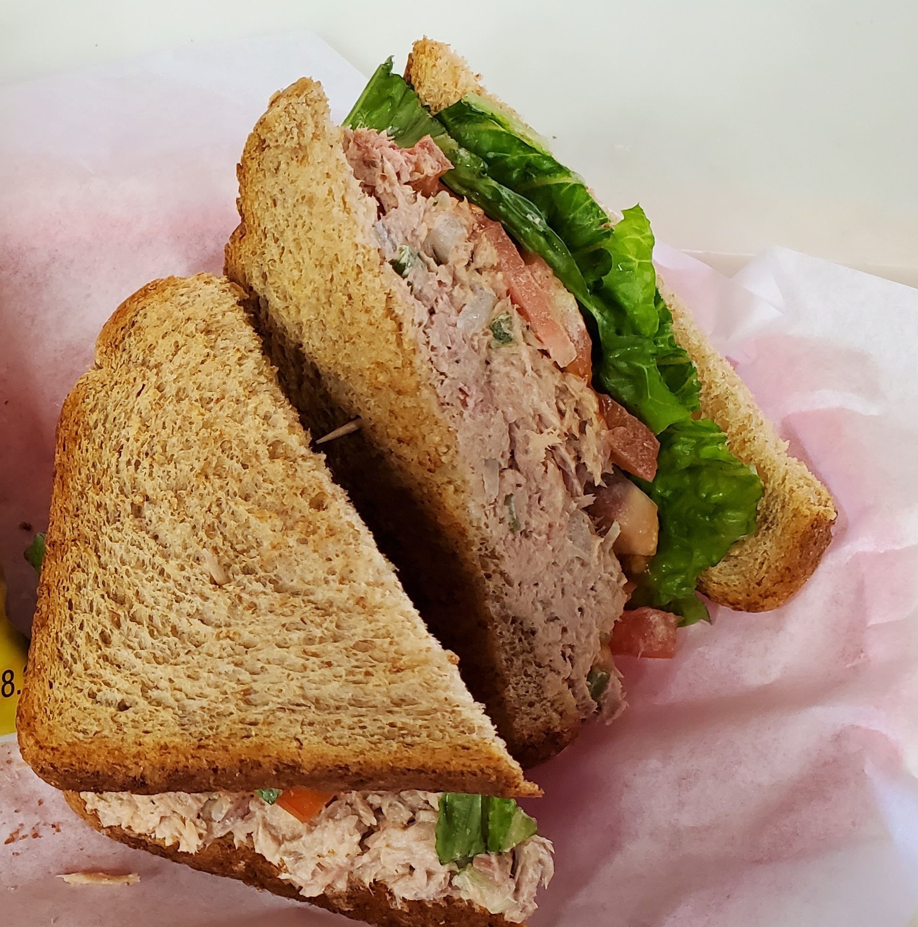 Order Tuna Salad Sandwich with Chips food online from Dear Franks store, Niles on bringmethat.com