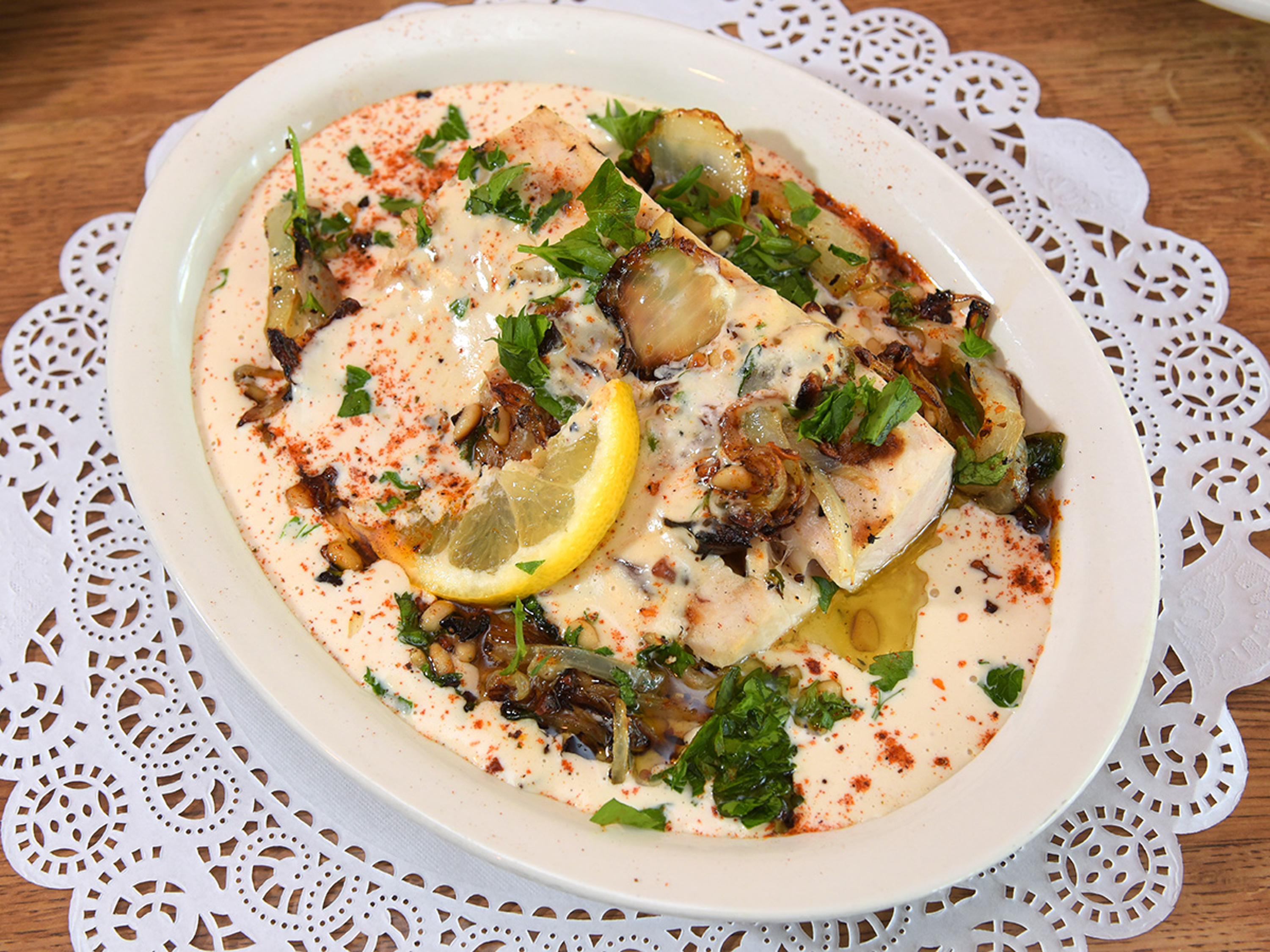 Order Tajine food online from Dalia'S Mediterranean Restaurant store, Fairport on bringmethat.com