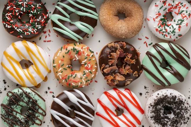 Order Holiday Assortment food online from Duck Donuts store, Fairlawn on bringmethat.com