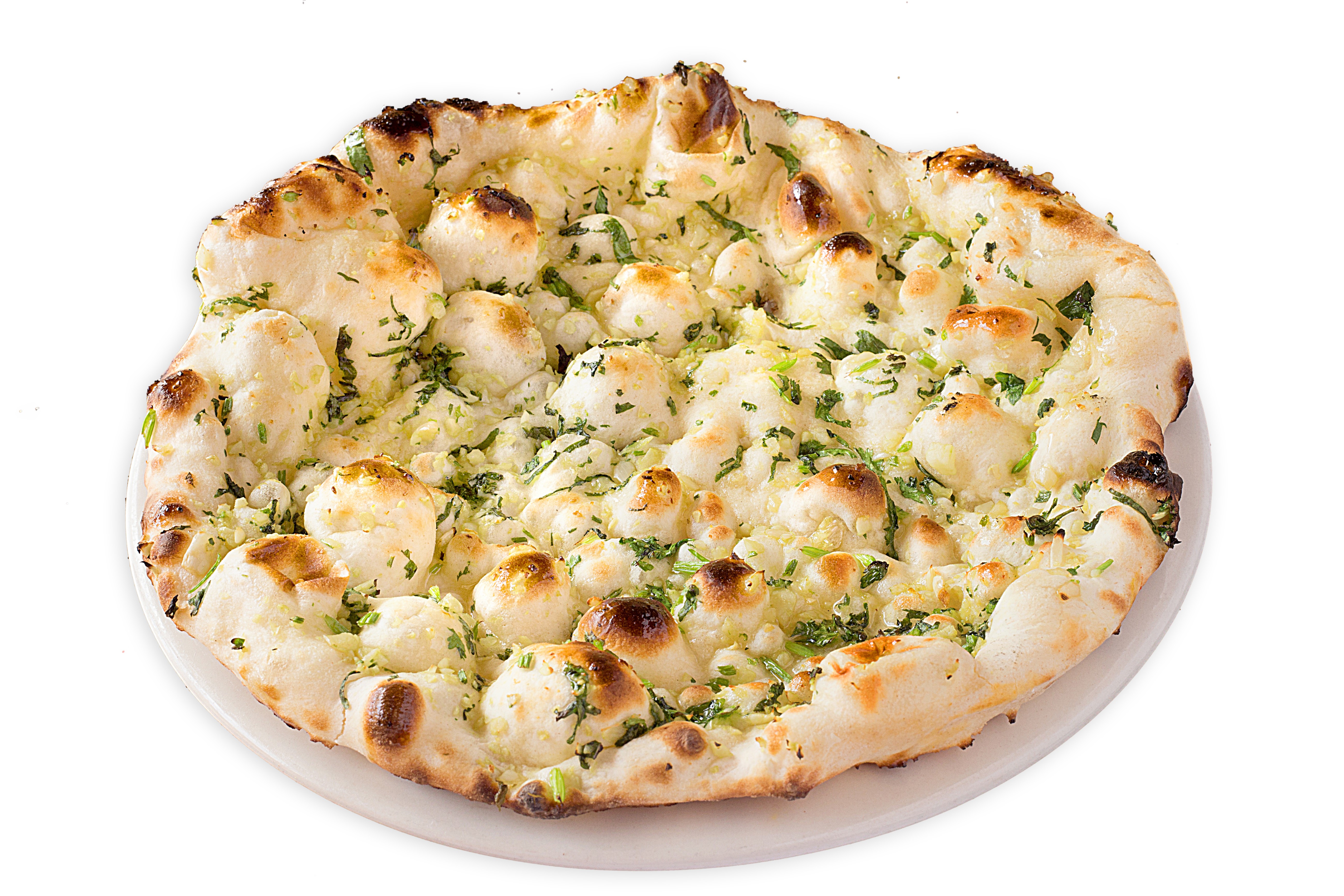 Order Garlic Naan food online from Asma's Cuisine Indian Restaurant store, Duluth on bringmethat.com
