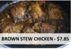 Order Brown Stew Chicken food online from Pepper & Spice Jamaican Restaurant store, Fort Wayne on bringmethat.com