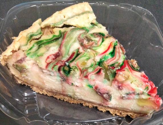 Order Strawberry kiwi cheesecake  food online from AGAPE KITCHEN & PRALINES store, Humble on bringmethat.com