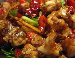 Order Szechuan Spicy Chicken food online from Cafe Panda Garden store, Houston on bringmethat.com