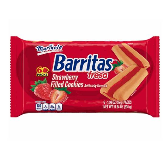 Order Marinela Barritas - Strawberry food online from IV Deli Mart store, Goleta on bringmethat.com