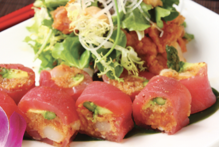 Order Bora Bora Luau food online from Asahi Japanese Restaurant & Sushi Bar store, Granada Hills on bringmethat.com