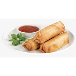 Order 05 Crispy Egg Rolls (4 pieces) food online from Touhy Fruity store, Norridge on bringmethat.com