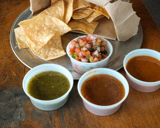 Order Chips and Salsa food online from Gadzooks Enchiladas & Soup store, Chandler on bringmethat.com