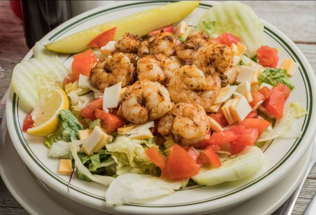 Order Grilled Shrimp Salad food online from Roshell's store, Mobile on bringmethat.com