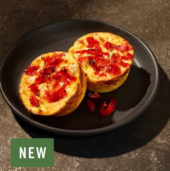 Order Smoked Chicken & Peppadew™ Peppers Frittatas - Double food online from Panera store, Bloomingdale on bringmethat.com