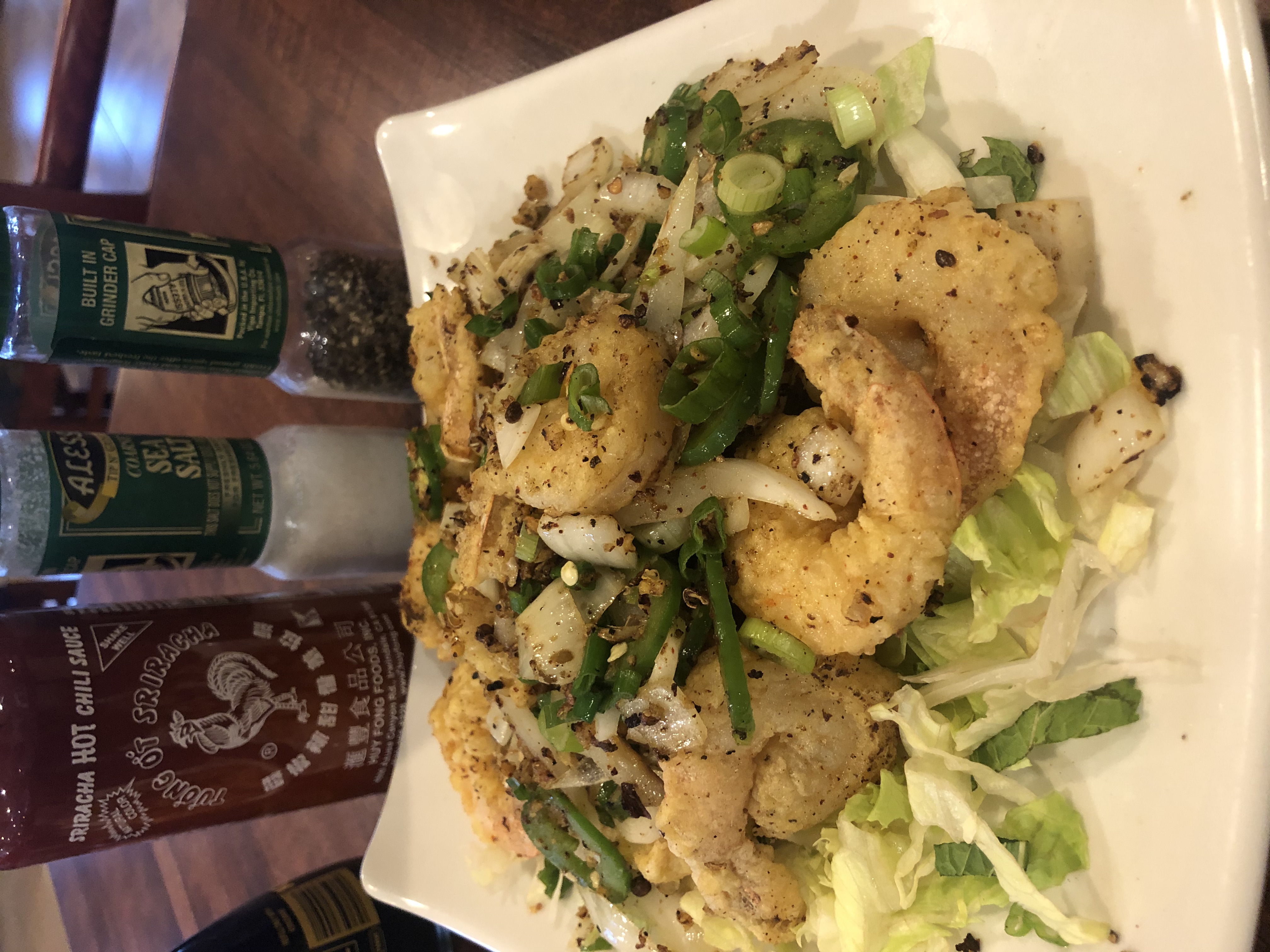 Order Salted and Pepper Shrimp food online from Hao Wah - S Dale Mabry Hwy store, Tampa on bringmethat.com