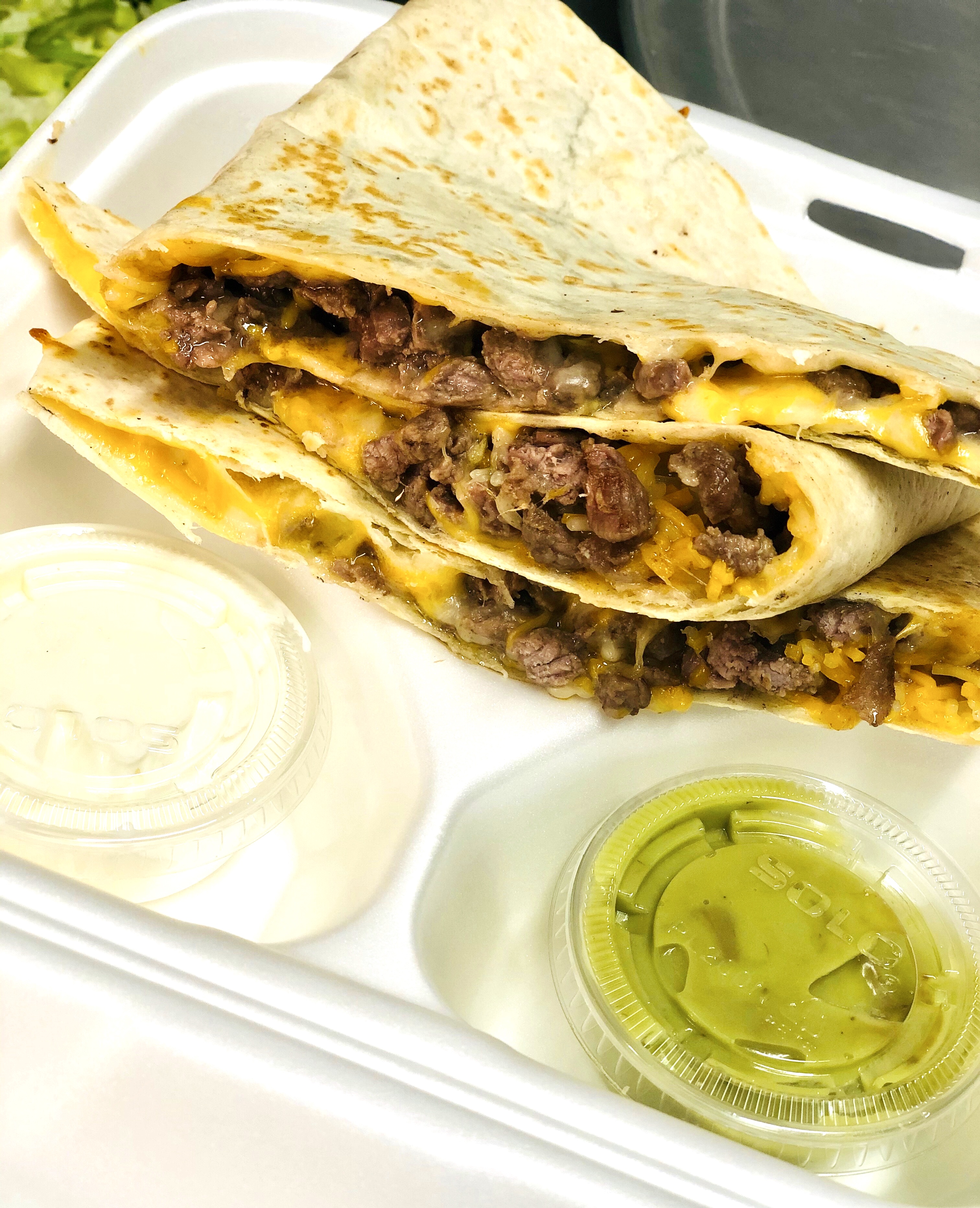 Order Asada Quesadilla food online from Papis Tacos And More store, Radcliff on bringmethat.com