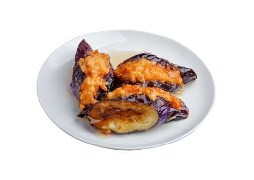 Order Pan-Fried Stuffed Eggplants 煎釀茄子 food online from Joyful Garden store, Watertown on bringmethat.com