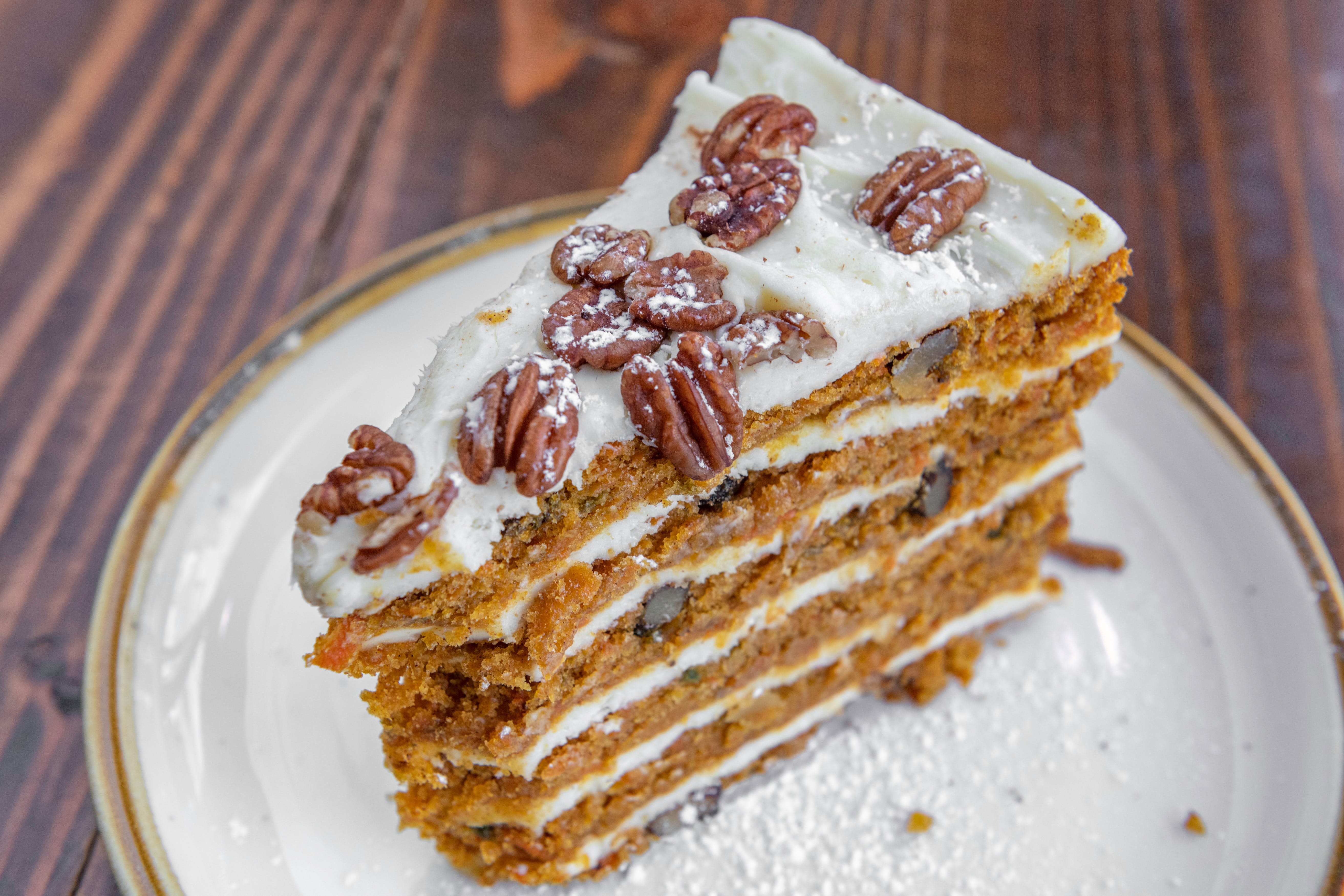 Order Carrot Cake - Dessert food online from Panini Grill store, Staten Island on bringmethat.com