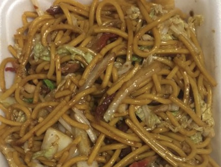 Order Roast Pork Lo Mein food online from China Express store, Greensboro on bringmethat.com