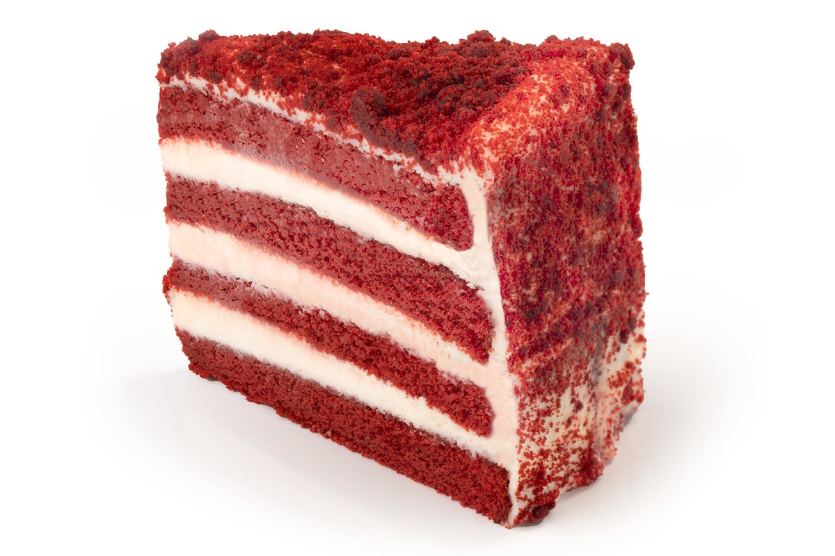 Order Red Velvet Cake Slice food online from Buddy V Cake Slice store, Broomfield on bringmethat.com