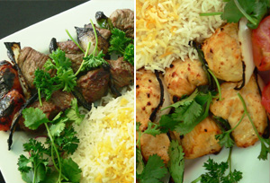 Order Prince's Platter food online from Shiraz Shish Kabob store, College Station on bringmethat.com