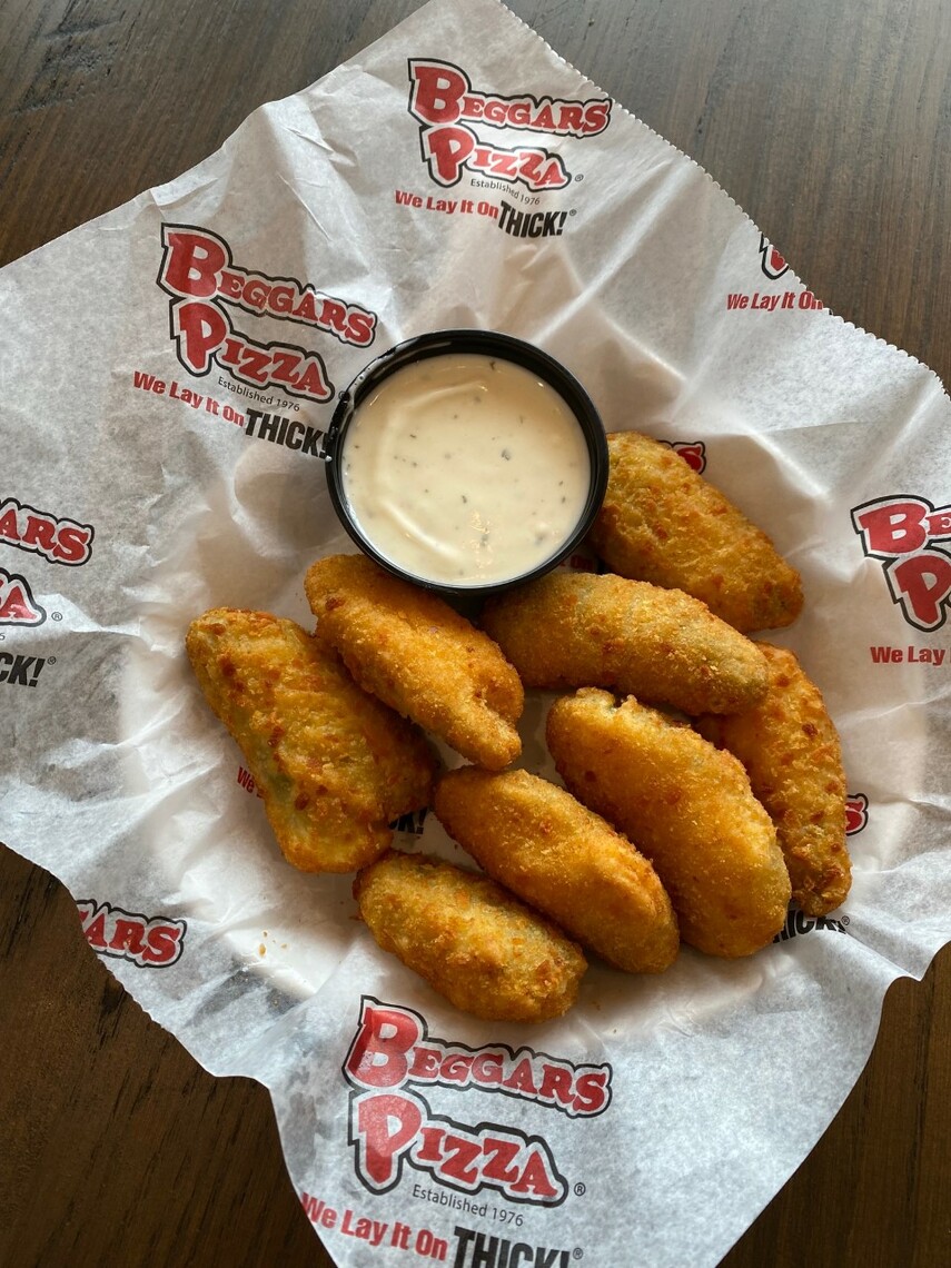 Order Cream Cheese Jalapeño Poppers food online from Beggars Pizza store, Gary on bringmethat.com