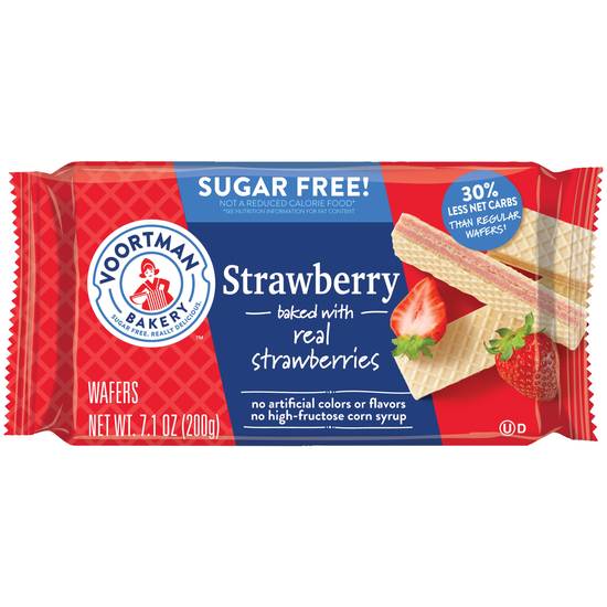 Order Voortman Sugar Free Strawberry Wafer (7.1 oz) food online from Rite Aid store, Yamhill County on bringmethat.com