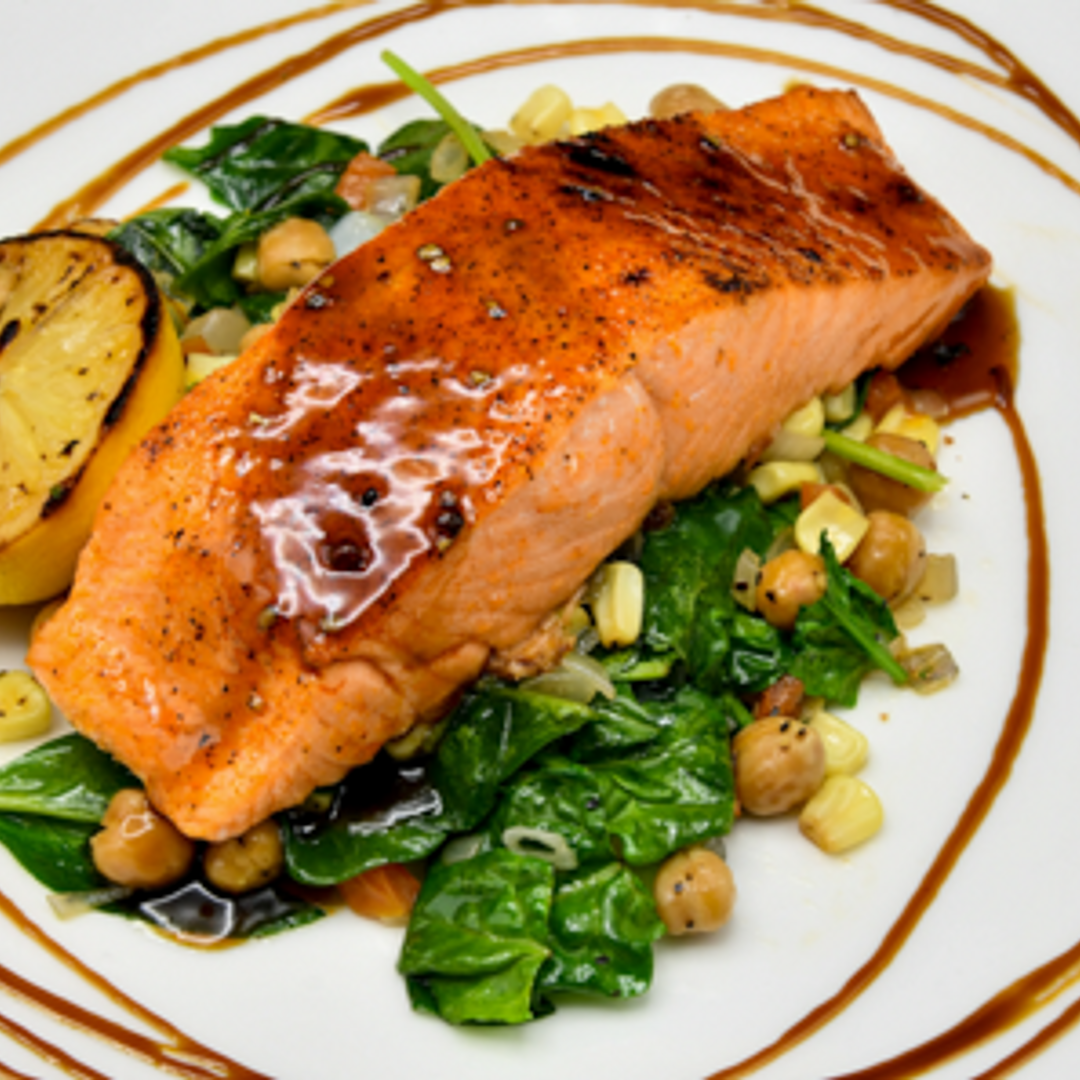 Order Ora King Salmon food online from Morton The Steakhouse store, Chicago on bringmethat.com