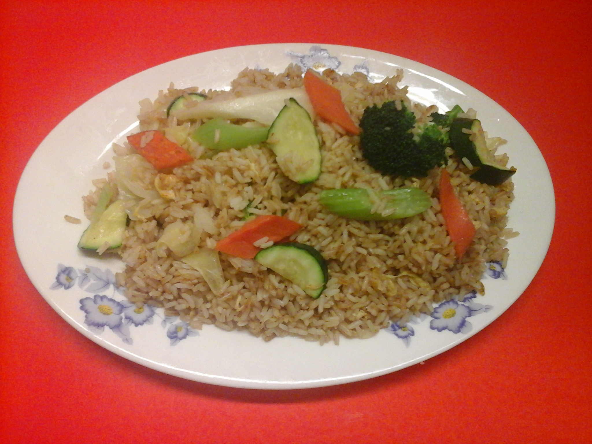 Order Vegetable Fried Rice food online from New Bamboo Kitchen store, Alameda on bringmethat.com