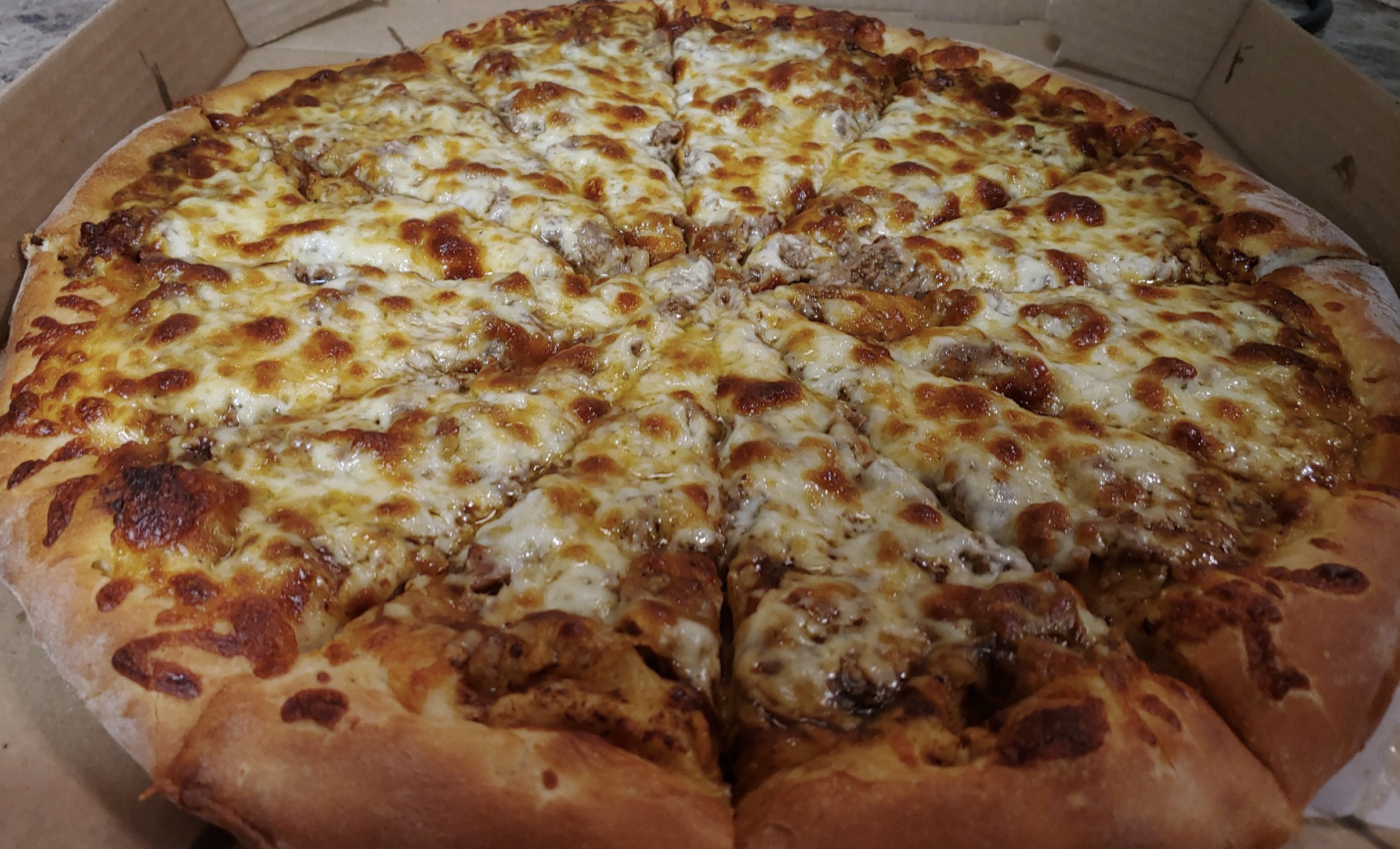 Order Steak Pizza food online from Gallo Pizza and Subs store, Rochester on bringmethat.com