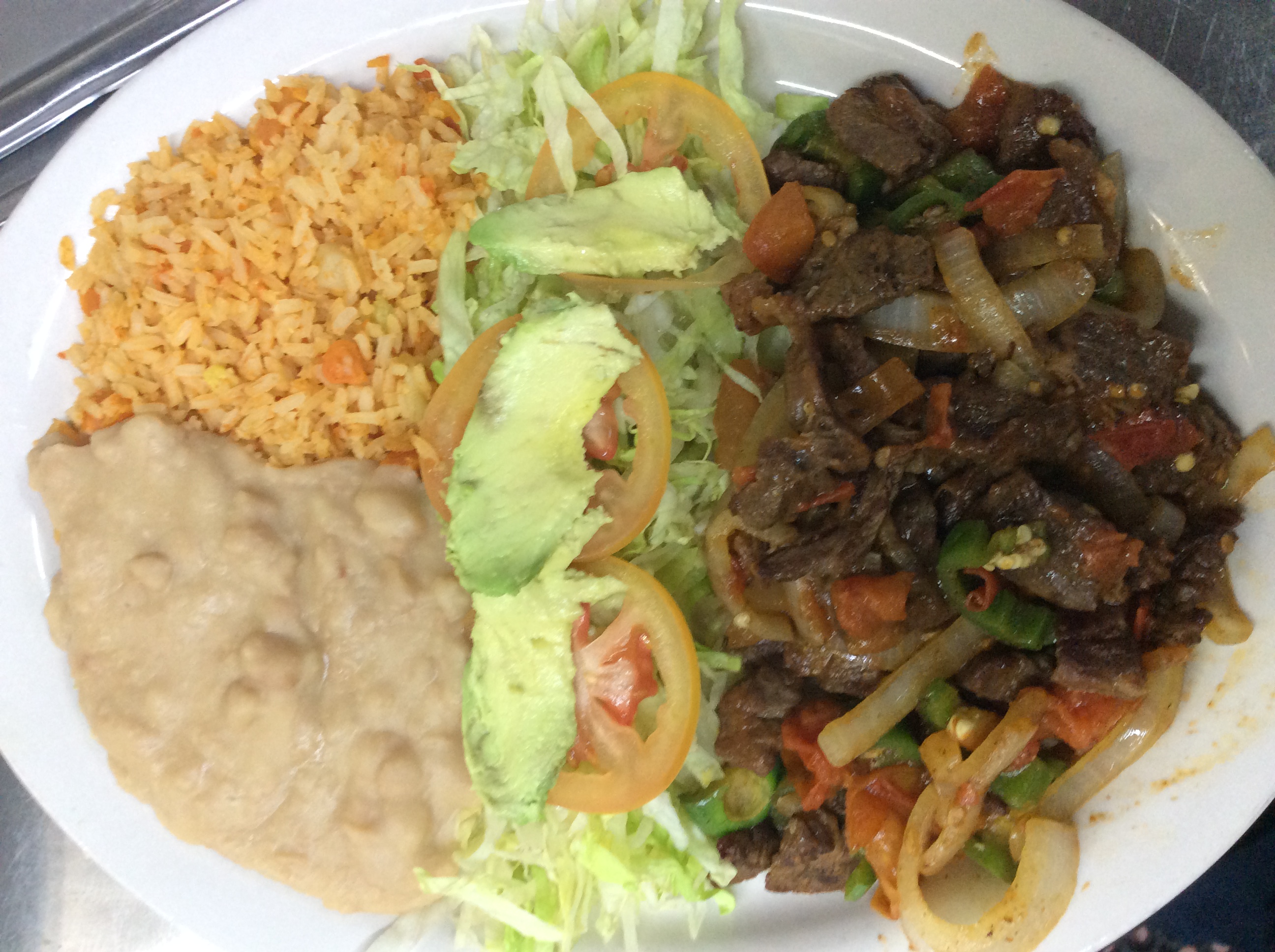 Order Bistec a la Mexicana Dish food online from Carniceria Tapatia store, Gainesville on bringmethat.com