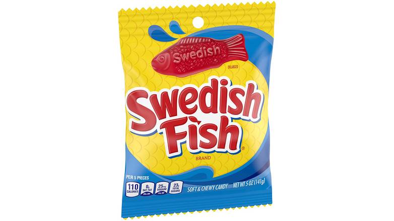 Order Swedish Fish Soft & Chewy Candy food online from Route 7 Food Mart store, Norwalk on bringmethat.com