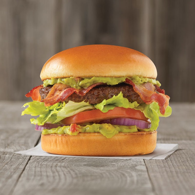 Order Guacamole Bacon Burger food online from Good Times Burgers & Frozen Custard #140 store, Aurora on bringmethat.com