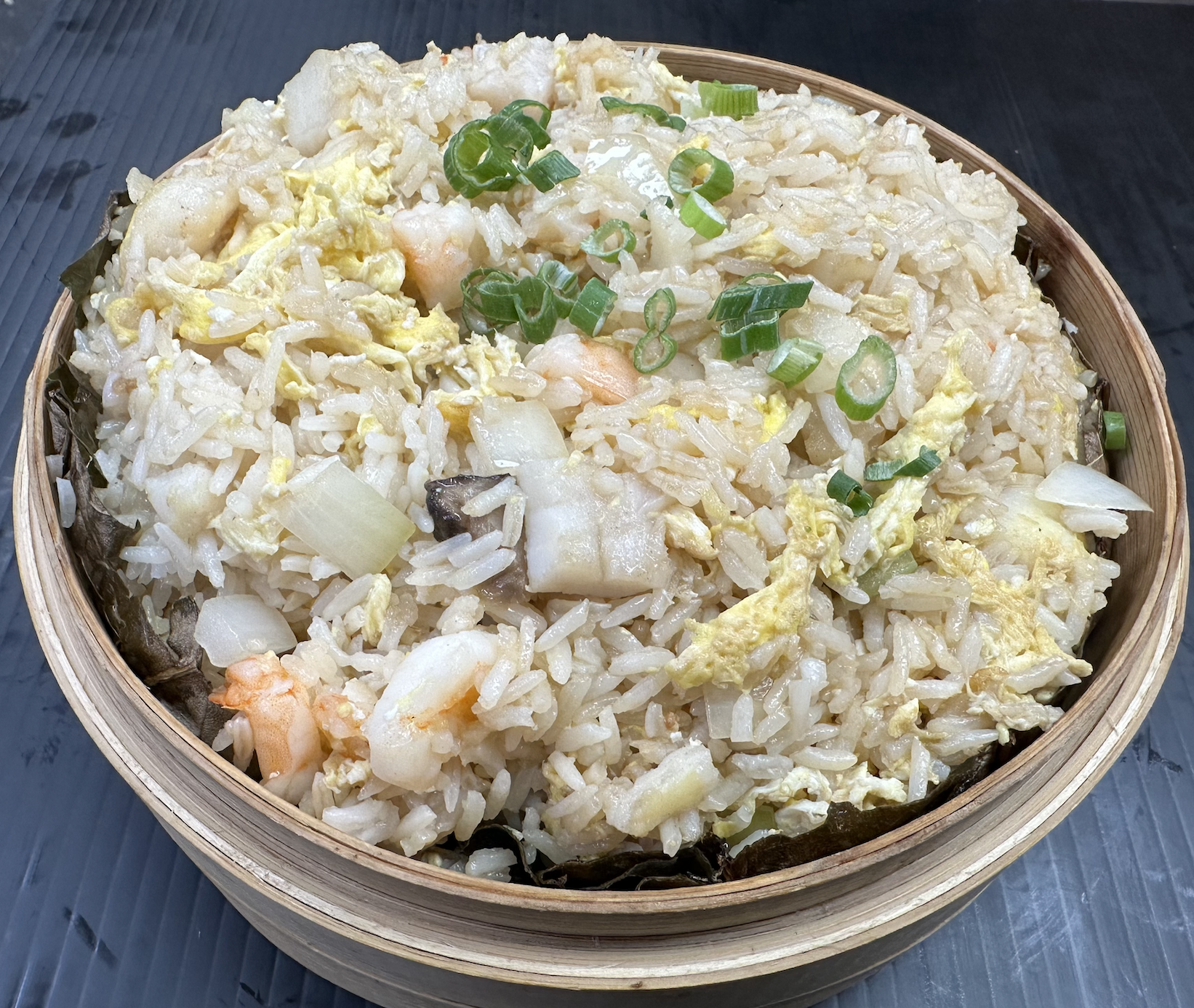 Order Singapore Street Fried Rice food online from New Leaf Chinese & Japanese Cuisine store, Philadelphia on bringmethat.com