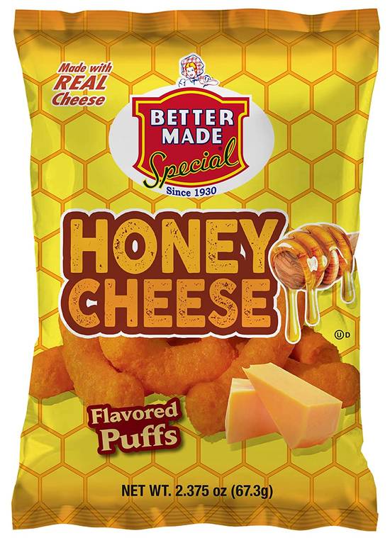 Order Better Made Special Honey Cheese Puffs food online from Exxon Food Mart store, Port Huron on bringmethat.com
