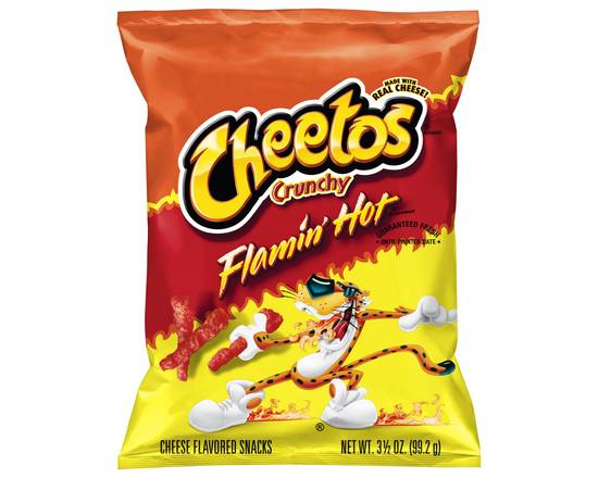 Order Cheetos Flaming Hot (3.25 oz) food online from Checkout Food Stores #47 store, Houston on bringmethat.com